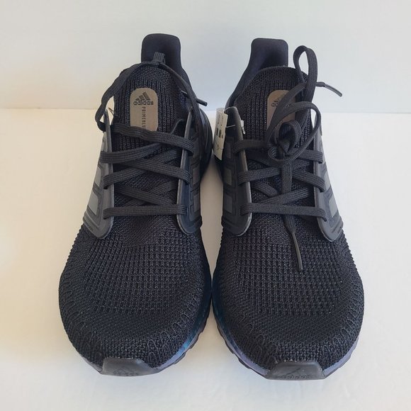 NEW Adidas Ultraboost 20 Running Shoes G55839 Size 7 Black Signal Cyan main image 5